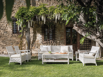 TONGA - Synthetic fibre coffee table by Il Giardino di Legno - view 3